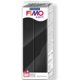 Staedtler Fimo 454 GR 9 Black Siyah Soft Polimer Kil