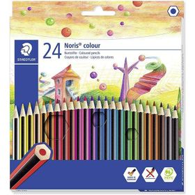 Staedtler Noris 24 Renk Silinebilir Kuru Boya Seti