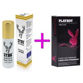 Stag 9000 Delay Sprey +12'li Prezervatif