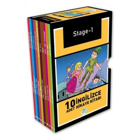 Stage-1 İngilizce Hikaye Seti 10 Kitap Maviçatı Yayınları