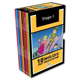 Stage 1 İngilizce Hikaye Seti - 10 Kitap Takım
