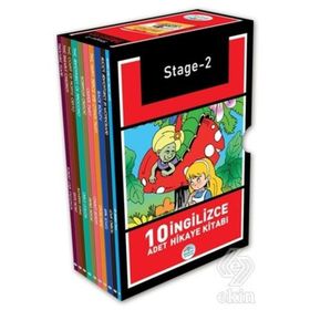 Stage-2 İngilizce Hikaye Seti 10 Kitap Kutulu-Mavi Çocuk Yayınları