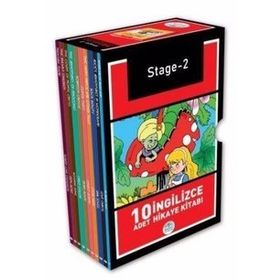 Stage-2 İngilizce Hikaye Seti 10 Kitap Kutulu-Mavi Çocuk Yayınları