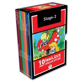 Stage-2 İngilizce Hikaye Seti 10 Kitap Maviçatı Yayınları