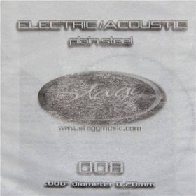 Stagg PLS-008 Akustik Elektro Tek Tel