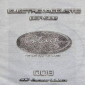 Stagg PLS-008 Akustik Elektro Tek Tel