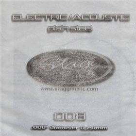 Stagg PLS-008 Akustik Elektro Tek Tel