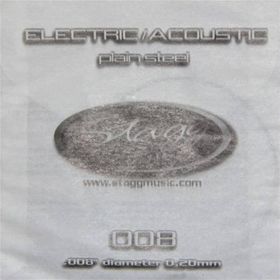 Stagg PLS-008 Akustik Elektro Tek Tel