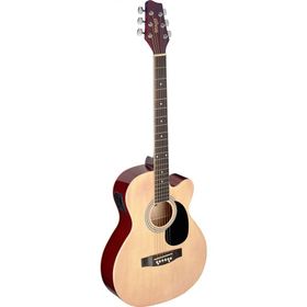 Stagg SA20ACE Kırmızı Akustik Elektro Gitar