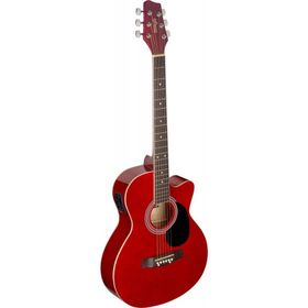 Stagg SA20ACE Kırmızı Akustik Elektro Gitar