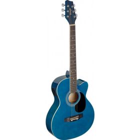 Stagg SA20ACE Mavi Akustik Elektro Gitar