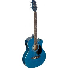 Stagg SA20ACE Mavi Akustik Elektro Gitar