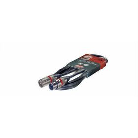 Stagg SMC3 Siyah 3 m Jaklı Mikrofon Kablosu