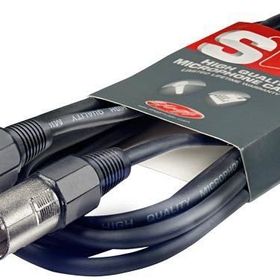 Stagg SMC3 Siyah 3 m Jaklı Mikrofon Kablosu