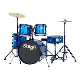 Stagg TIM120BL 5 Parça Akustik Davul Seti