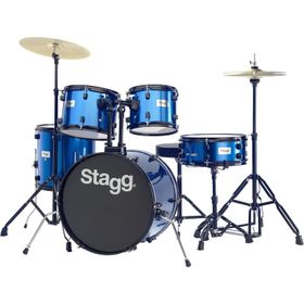 Stagg TIM120BL 5 Parça Akustik Davul Seti