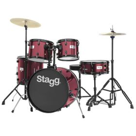 Stagg TIM120WR 5 Parça Akustik Davul Seti