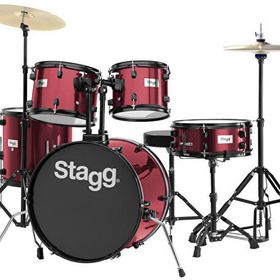 Stagg TIM120WR 5 Parça Akustik Davul Seti