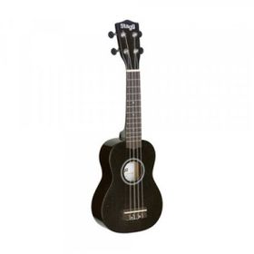 Stagg US Soprano Siyah Ukulele + Bagg