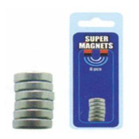 Stand 10 mm Çap 4 mm Gri Yükseklik Mıknatıs