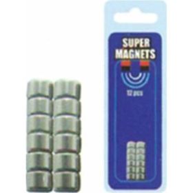 Stand 6 mm Çap 3 mm Gri Yükseklik Mıknatıs
