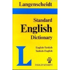 STANDART ENGLISH DICTIONARY - LANGENSCHEIDT - LANGENSCHEIDET