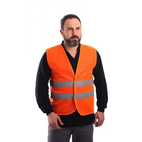 Standart Turuncu İkaz Yeleği