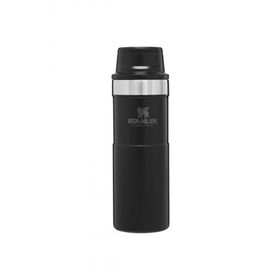 Stanley 0.47 L Matte Black Classic Trigger Action Travel Mug