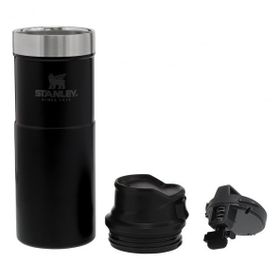 Stanley 0.47 L Matte Black Classic Trigger Action Travel Mug