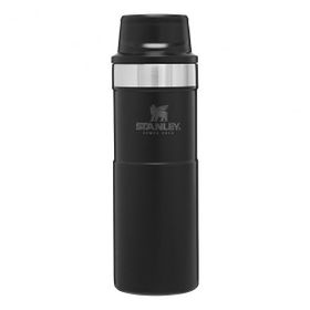 Stanley 0.47 L Matte Black Classic Trigger Action Travel Mug
