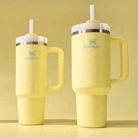 Stanley 0,6 lt Sarı Quencher H2.O Flowstate Tumbler Pipetli Termos
