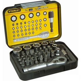 Stanley 1-13-906 Fatmax 39'lu Manyetik Tutucu ve Otomatik Lokma Kollu Bits Lokma Seti