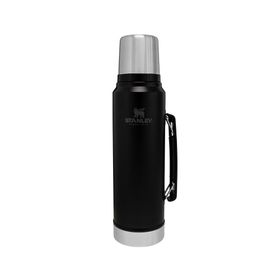 Stanley 1 L Classic Legendary Bottle Matte Black Efsane Stanley Termos