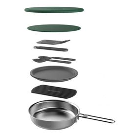 Stanley 10-02658-013 Stan ADV 32 Oz Fry Pan SS EU Gri Unisex Tava Seti