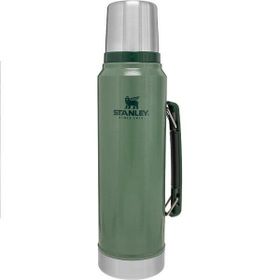 Stanley 10-08266 Hammertone Green Efsane Klasik Seri 1 lt Vakumlu Çelik Termos