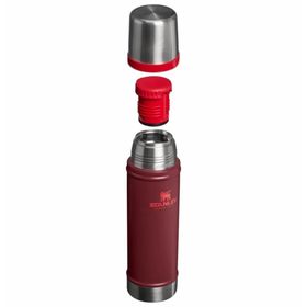 Stanley 10-11345-040 Classic Legendary Klasik Vakumlu 0.59 lt Bordo Çelik Termos