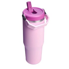 Stanley 10-12043-078 Pembe The Iceflow Flip Straw Tumbler 0.89 lt Unisex Outdoor Pipetli Termos