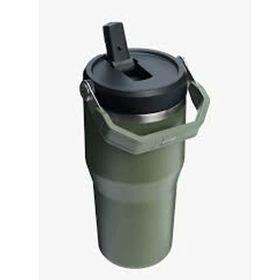 Stanley 10-12044-051 The Ice Flow Flip Straw 2.0 Tumbler 0.6 lt Yeşil Termos