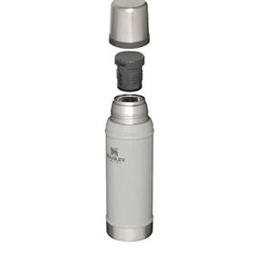 Stanley 750 ml Koyu Beyaz Klasik Vakumlu Paslanmaz Çelik Termos