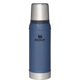 Stanley 750 ml Koyu Mavi Klasik Vakumlu Paslanmaz Çelik Termos
