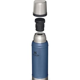 Stanley 750 ml Koyu Mavi Klasik Vakumlu Paslanmaz Çelik Termos