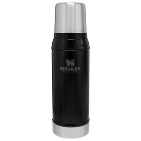 Stanley 750 ml Siyah Klasik Vakumlu Paslanmaz Çelik Termos