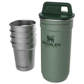 Stanley Adventure Çelik Yeşil Shot Bardak ve Matara Seti