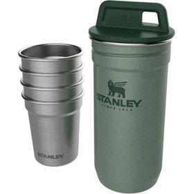 Stanley Adventure Çelik Yeşil Shot Bardak ve Matara Seti