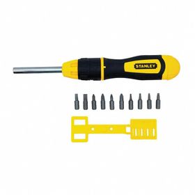 Stanley Cırcırlı Ratchet 10 Parça Tornavida