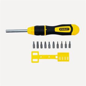 Stanley Cırcırlı Ratchet 10 Parça Tornavida