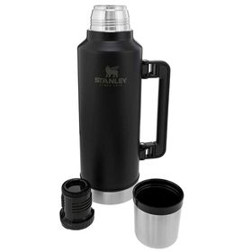 Stanley Classic 1 lt Mat Siyah Çelik Termos