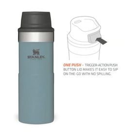 Stanley Classic Trigger-Action 350 ml Açık Mavi Termos