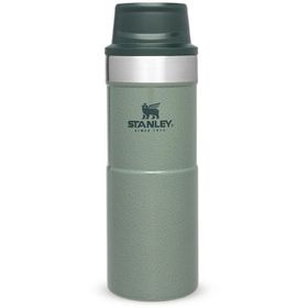 Stanley Classic Trigger-Action Travel Mug 0,35 ml Hammertone Yeşili Tek El Termos