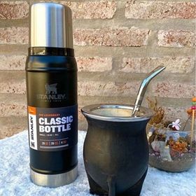 Stanley Classic Vakumlu 0,75 Lt Siyah Paslanmaz Çelik Termos